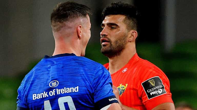 What you hear at a Leinster vs. Munster match with no fans around What you hear at a Leinster vs. Munster match with no fans around