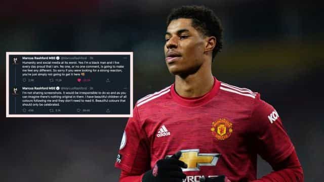 Just Marcus Rashford showing up the racists after Arsenal draw Just Marcus Rashford showing up the racists after Arsenal draw