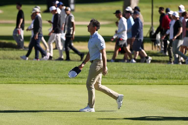 Rory McIlroy explains why he was seen limping ahead of PGA Championship