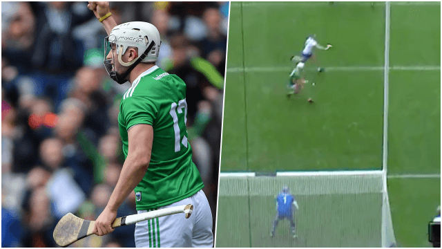 Aaron Gillane scores one of the best flicked goals Croke Park has ever seen Aaron Gillane scores one of the best flicked goals Croke Park has ever seen