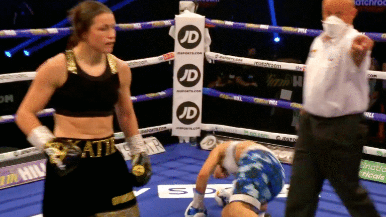 Katie Taylor dismantles Miriam Gutierrez to emphatically retain world titles Katie Taylor dismantles Miriam Gutierrez to emphatically retain world titles
